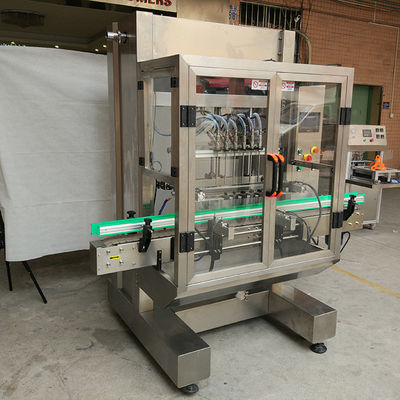 Lubricating Oil Filling Capping Labeling Machine Automatic For 1-5L Plastic Bottle